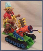 Mortar-Launching Golf-Cart from Stone Protectors - Vehicles manufactured by Ace Novelty [Loose]