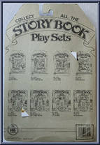 Alice in Wonderland 4-Pack from Story Book - Basic Series manufactured by HG Toys [Back]