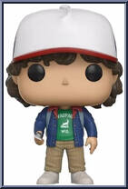 Dustin (Compass / Blue Jacket) from Stranger Things - Pop! Vinyl Figures manufactured by Funko [Loose]