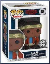 Lucas (8-Bit) from Stranger Things - Pop! Vinyl Figures manufactured by Funko [Front]