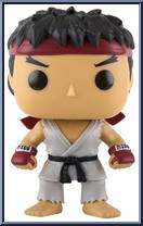 Ryu (Red Headband) from Street Fighter - Pop! Vinyl Figures manufactured by Funko [Loose]