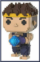 Ryu (8-Bit) (Chase) Action Figure