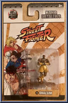 Dhalism from Street Fighter - Nano MetalFigs manufactured by Jada Toys [Front]