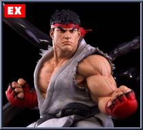 Ryu (V Trigger Denjin Renki EX) from Street Fighter - Basic Series manufactured by Pop Culture Shock Collectibles [Loose]