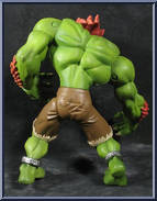 Blanka (Player One, Green) from Street Fighter - Round 1 manufactured by ReSaurus [Loose]