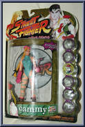 Cammy (Player Two, Turqoise) from Street Fighter - Round 1 manufactured by ReSaurus [Front]