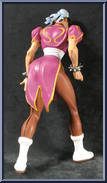 Chun Li (Player 2, Pink) from Street Fighter - Round 2 manufactured by ReSaurus [Loose]