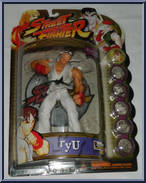 Ryu (Player One, White) from Street Fighter - Round 1 manufactured by ReSaurus [Front]