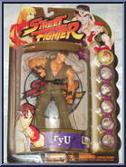 Ryu (Player Two, Brown) from Street Fighter - Round 1 manufactured by ReSaurus [Front]