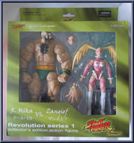 R. Mika vs Zangief Action Figure