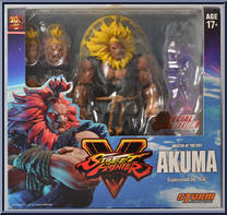 Akuma (Blue Outfit / Yellow Hair) Action Figure