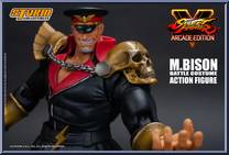 M. Bison (Battle Costume) from Street Fighter - Basic Series manufactured by Storm Collectibles [Loose]