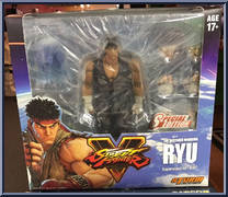 Ryu (Black Outfit / White Gloves) from Street Fighter - Basic Series manufactured by Storm Collectibles [Front]