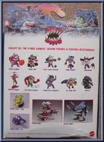 Rox from Street Sharks - Series 3 manufactured by Mattel [Back]