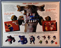 Jab from Street Sharks - Hand Sharks manufactured by Mattel [Back]
