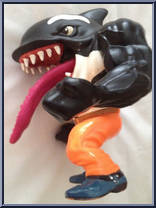Moby Lick from Street Sharks - Series 3 manufactured by Mattel [Loose]