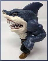 Ripster (Dark Blue Skin / Dark Brown Pants) from Street Sharks - Series 1 manufactured by Mattel [Loose]