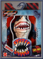 Ripster (Dark Blue Skin / Dark Brown Pants) from Street Sharks - Series 1 manufactured by Mattel [Front]