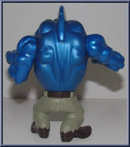 Ripster (Light Blue Skin / Light Brown Pants) from Street Sharks - Series 2 - Metallic manufactured by Mattel [Loose]