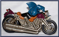 Rip Rider Motorcycle from Street Sharks - Vehicles manufactured by Mattel [Loose]