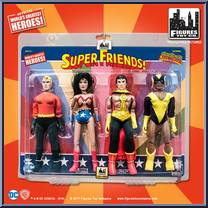 Aquaman / Wonder Woman / El Dorado / Black Vulcan Action Figure