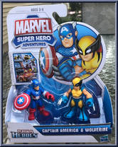 Captain America & Wolverine Action Figure