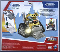 Hulk (Power Dozer) from Super Hero Adventures - Basic Series manufactured by Hasbro [Back]