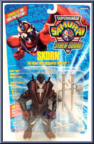 Skorn from Superhuman Samurai Syber-Squad - Basic Series manufactured by Playmates [Front]