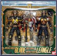 Masked Rider Blade (Jack Form) & Leangle Action Figure