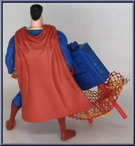 Superman (Capture Net) from Superman - Animated Series - Series 1 manufactured by Kenner [Loose]