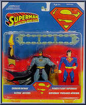 Superman (Power Flight) vs Batman (Crusader) Action Figure