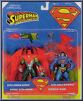 Superman (Ultra Shield) vs Batman (Ultra Armor) Action Figure