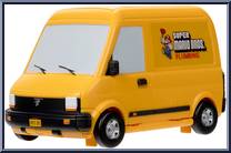 Van Playset from Super Mario Bros. - Movie - Mini World manufactured by Jakks Pacific [Loose]