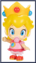 Baby Peach from Super Mario - Mini manufactured by Jakks Pacific [Loose]