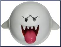 Boo from Super Mario - Mini manufactured by Jakks Pacific [Loose]