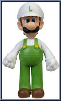 Fire Luigi from Super Mario - Mini manufactured by Jakks Pacific [Loose]