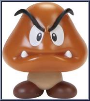 Goomba from Super Mario - Mini manufactured by Jakks Pacific [Loose]