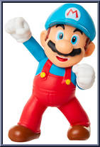Ice Mario (Fist Bump) from Super Mario - Mini manufactured by Jakks Pacific [Loose]