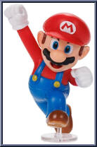 Jumping Mario from Super Mario - Mini manufactured by Jakks Pacific [Loose]