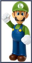 Luigi from Super Mario - Mini manufactured by Jakks Pacific [Loose]