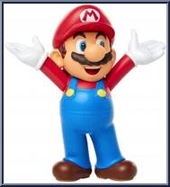 Mario (Open Arms) from Super Mario - Mini manufactured by Jakks Pacific [Loose]