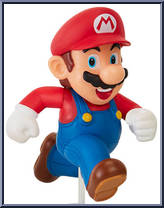 Mario (Running) from Super Mario - Mini manufactured by Jakks Pacific [Loose]