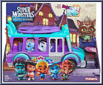 Grr Monster Bus from Super Monsters - Accessories manufactured by Playskool [Front]