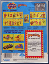 Aquaman from Super Powers - Series 1 manufactured by Kenner [Back]