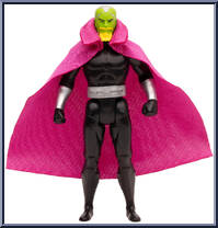 Brainiac with Skull Ship (Gold Label) from Super Powers - Accessories manufactured by McFarlane [Loose]