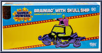 Brainiac with Skull Ship (Gold Label) from Super Powers - Accessories manufactured by McFarlane [Front]