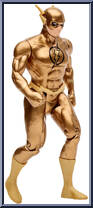 Flash (Gold Edition) from Super Powers - Basic Series manufactured by McFarlane [Loose]