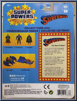 Superman from Super Powers - Basic Series manufactured by McFarlane [Back]