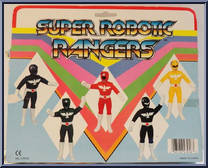 5-Pack from Super Robotic Rangers - Bootleg Series manufactured by Unknown [Back]