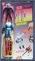 Thunderbolt from Tacky Stretchoid Warriors! - Basic Series manufactured by Bandai [Front]